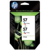 Оригинальный картридж HP C9503AE (Сдвоенная упаковка трёхцветных картр.№57)