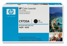 Оригинальный картридж HP C9720A чёрный картридж