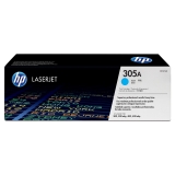Оригинальный картридж HP CE411A голубой картридж
