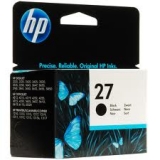 Оригинальный картридж HP  C8727AE чёрный картридж №27